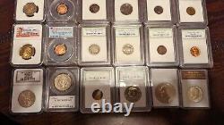 Lot of collectibles! OVER 100 coins Graded, Ungraded, Foreign, Silver, Vintage