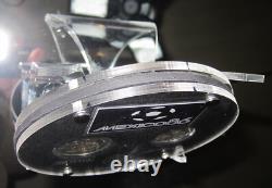 MEXICO 1986 25, 50, 100 Pesos 1985 FIFA World Cup Rare BU Silver Display Set