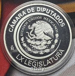 MEXICO 1 Oz 2009 Silver Proof Camara de Diputados LX Legislatura