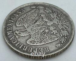 MEXICO 1 Peso 1873 Mo M Silver 0.903 Coin