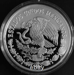 MEXICO 2010 $10 REVOLUTION CENTY. Silver 2 ounce coin, PROOF in capsule, rare th