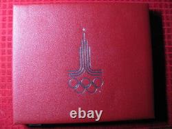 MOSCOW USSR 28 Coin Silver OLYMPIC Set 5 &10 Rubles in ORIGINAL Box 1980,79,78