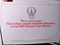 MOSCOW USSR 28 Coin Silver OLYMPIC Set 5 &10 Rubles in ORIGINAL Box 1980,79,78