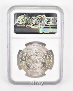 MS67 1983 Mo Mexico 1 Silver Onza Graded NGC TONED 0572