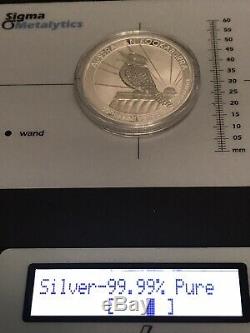 MUST READ NOTES! Lot of 7 2020 1 oz BU Fine Silver Coins From Around The World