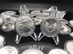 MUST READ NOTES! Lot of 7 2020 1 oz BU Fine Silver Coins From Around The World