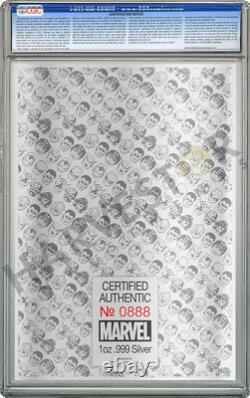 Marvel Amazing Fantasy #15 Silver Foil Cgc 10 Gem Mint First Releases #888