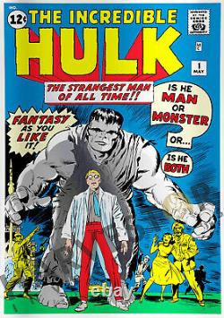 Marvel Comics The Incredible Hulk #1 Silver Foil 1 Oz. Third In Series
