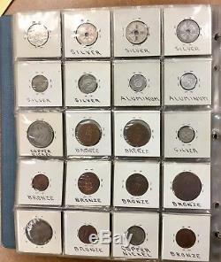 Massive Bulk Coin Lot of 180 Assorted World Foreign Coins in 2x2's! Some silver