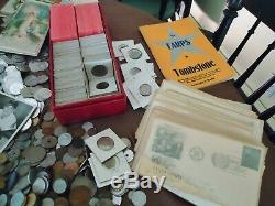 Massive Estate, Us/world Coins, Notes Jewelry, Postcards, Silver Medals/coins