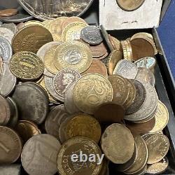 Massive Foriegn Coin Lot, Various Dates & Countries, Some US Coin