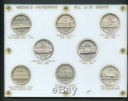 Medals Honoring All U. S. Mints Coin World (. 999 Pure Silver Medals)