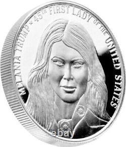 Melania Trump Silver 1oz Coin. 999 Sold Out