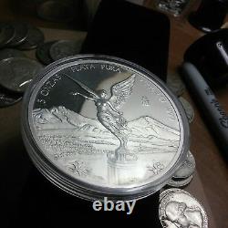 Mexican Libertad. 999 Silver 2006 5 oz PROOF! RARE! Only 700 Minted! Collectors