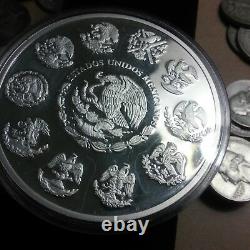 Mexican Libertad. 999 Silver 2006 5 oz PROOF! RARE! Only 700 Minted! Collectors