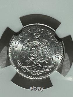 Mexico 10¢ 1914M NGC MS65 -FREE SHIPPING- Ten Centavos