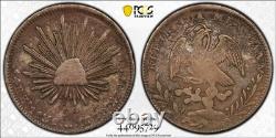 Mexico 1838/7 Zs OM 4 Reales Silver PCGS VF30