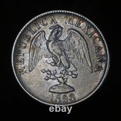 Mexico 1898 Cn. 20 Centavos. KM# 10.1 #5079