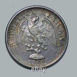 Mexico 1898 Cn. 20 Centavos. KM# 10.1 #5079