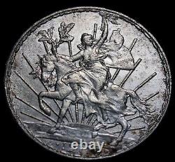 Mexico 1911 UN Peso Cabolito Silver A223-115