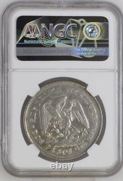 Mexico 1914 Dos Pesos Guerrero Revolutionary Silver Mexican Coin AU Great Detail