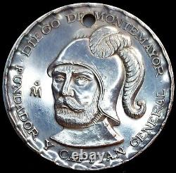 Mexico 1971? Pure Silver Medal? 375 Anniversary Of Monterrey