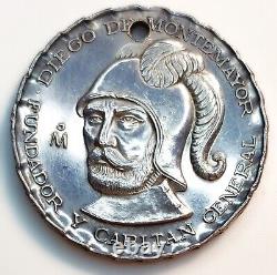 Mexico 1971? Pure Silver Medal? 375 Anniversary Of Monterrey