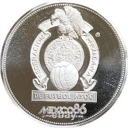 Mexico 1986 World Soccer Cup silver medal, 18.8 g. Silver. Sport Billy Prod