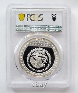 Mexico 1992 Precolumbian $100 Silver Proof Coin 1 Onza Plata Azteca XOCHIPILLI
