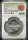Mexico 5 Pesos Conservation Wildlife Crocodile Fauna Ms67 Ngc Silver Coin 2000