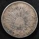 Mexico 8 Reales 1846zs, Coin, Zacatecas Mint, Silver, Inv#e583