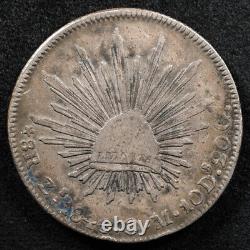 Mexico 8 Reales 1846Zs, Coin, Zacatecas Mint, Silver, Inv#E583