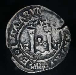 Mexico Charles & Johanna / Carlos I & Juana 1 Real 1542 -1555 Nice