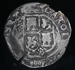 Mexico Charles & Johanna / Carlos I & Juana 1 Real 1542 -1555 Nice