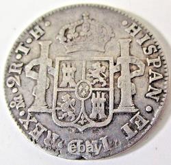 Mexico Coin 1809 Ferdinand VII 2 Reales T H Silver Spanish Colonial Coin