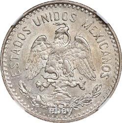 Mexico Estados Unidos 1905 20 Centavos Coin, Ngc Certified Uncirculated Ms64