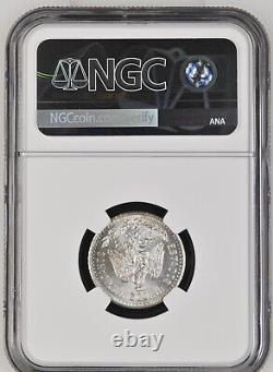 Mexico Estados Unidos 1913 20 Centavos Coin Ngc Certified Gem Uncirculated Ms65