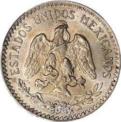 Mexico Estados Unidos 1919 50 Centavos Coin Certified Uncirculated Pcgs Ms-63
