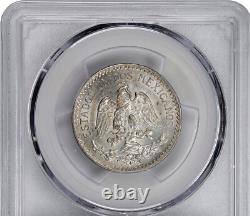 Mexico Estados Unidos 1919 50 Centavos Coin Certified Uncirculated Pcgs Ms-63