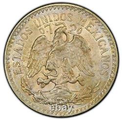Mexico Estados Unidos 1938 50 Centavos Coin Uncirculated, Pcgs Certified Ms63