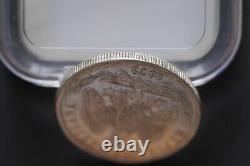 Mexico Republic 1872 Mo M UN PESO Silver Coin (Wt 26.87 g) C93