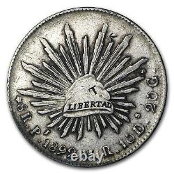 Mexico Silver 8 Reales Cap&Rays (Chopmark, ASW. 7859 oz) SKU#73751