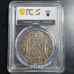 Mexico Spanish Colonial 8 Reales Carol Carolus IIII 1796 Mo FM PCGS XF 40