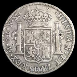 Mexico Spanish Colonial 8 Reales Carol Carolus IIII 1797 Mo FM Mexico City Mint