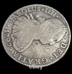 Mexico Spanish Colonial 8 Reales Carol Carolus IIII 1797 Mo FM Mexico City Mint