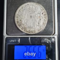 Mexico Spanish Colonial 8 Reales Carol Carolus III 1783 Mo FF Mexico City Mint