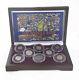 Middle Ages 8 Silver Coin Box Collection Noteworthy Historical Era W Coa