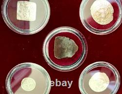 Middle Ages 8 Silver Coin Box Collection Noteworthy Historical Era w COA