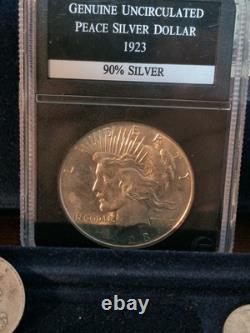 Mixed US Coin Silver Some Graded Currency World Currency Some Jewelry Exquisite