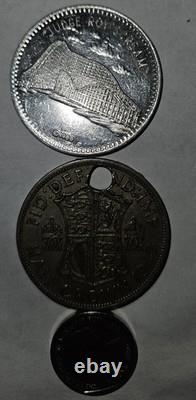 Mixed World Coin Lot Circulated Coins & Tokens 1943 1948 1951 Uncertified